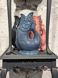 Gluggle Jug Extra Large Lustre - Denim Blue