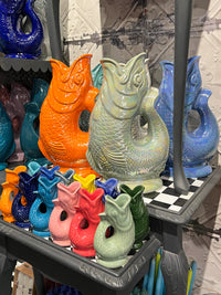 Gluggle Jug Extra Large Lustre - Orange