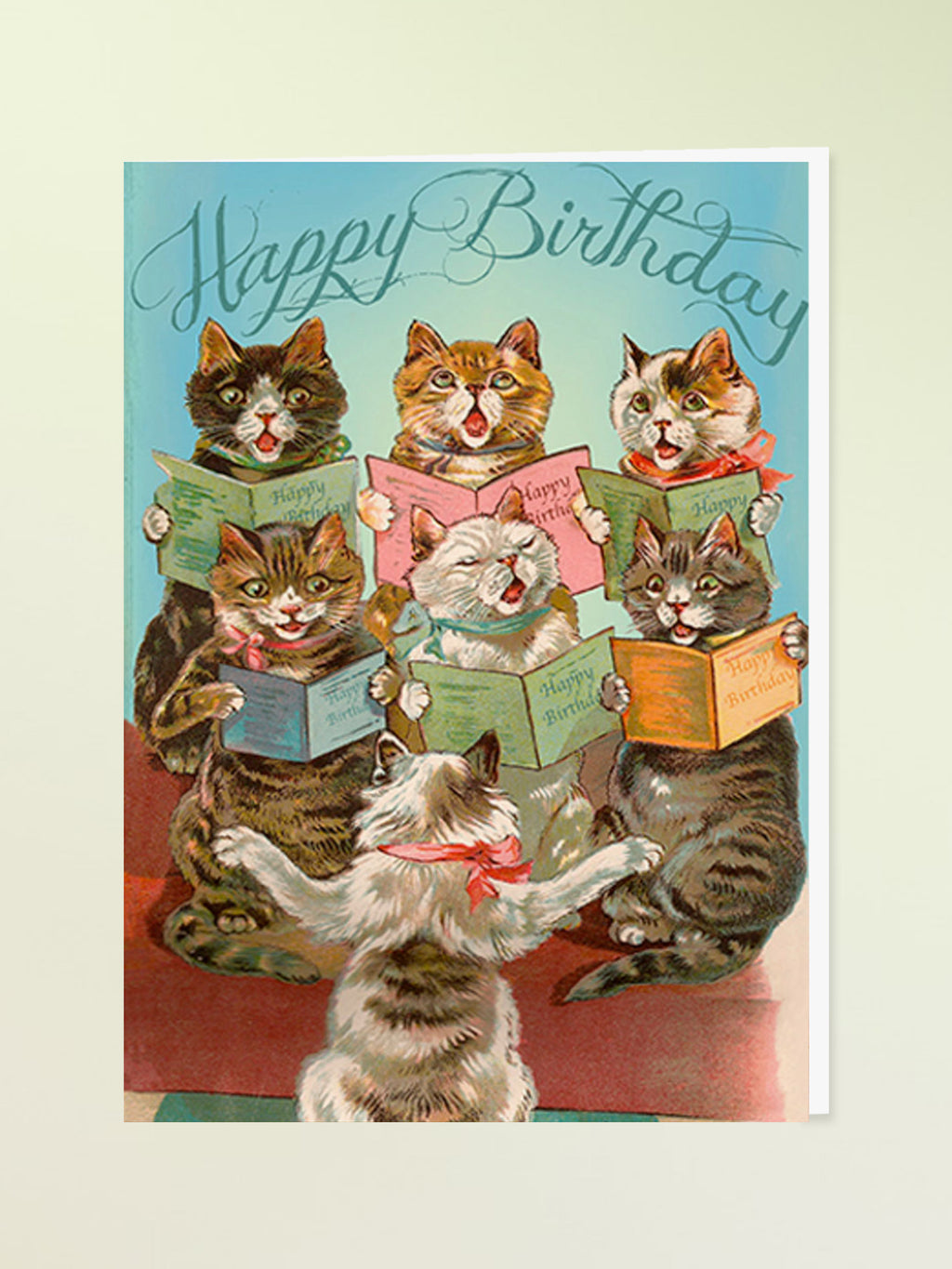 Madame Treacle Greeting Card - Cat’s Chorus