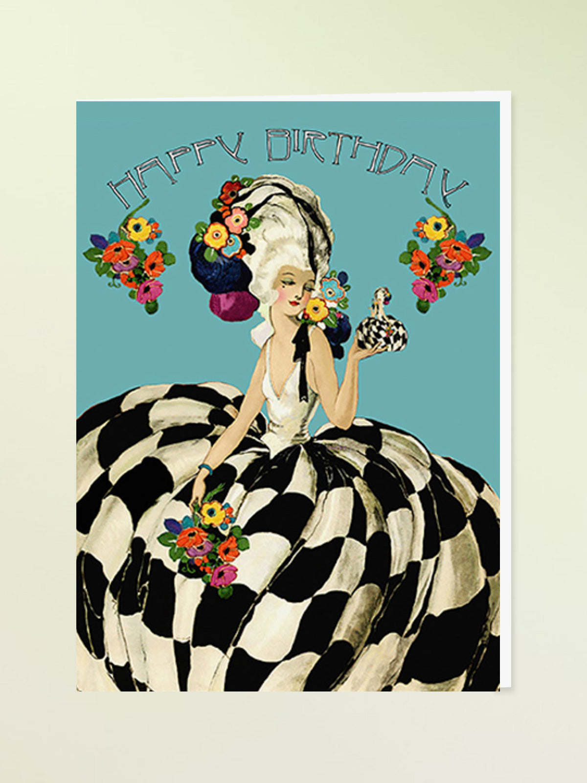 Madame Treacle Greeting Card - Palace Ball