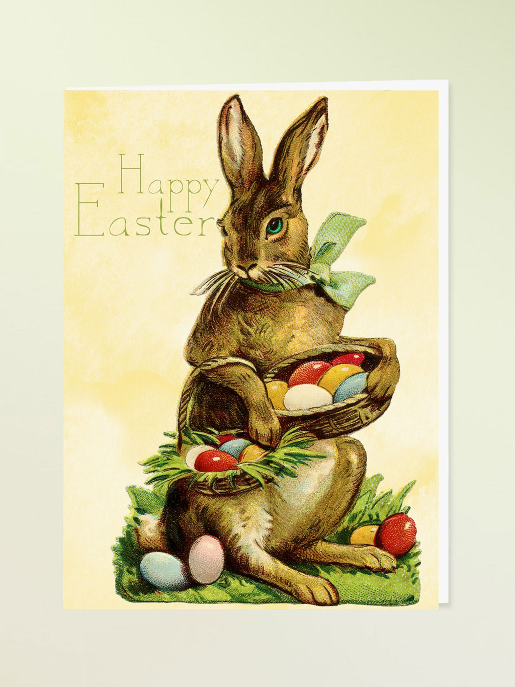 Madame Treacle Greeting Card - Easter Bunny