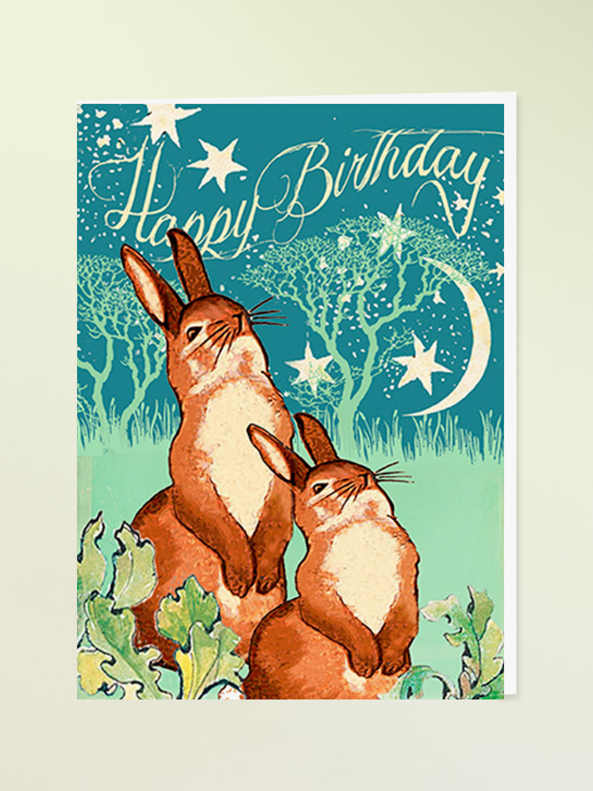 Madame Treacle Greeting Card - Star Gazing