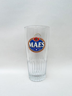 Belgian Bier Glass Maes Football