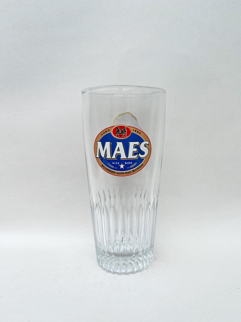 Belgian Bier Glass Maes Football