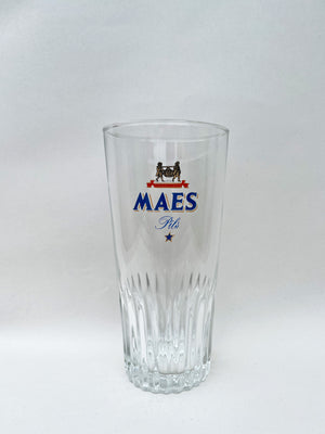 Belgian Bier Glass Maes Pils