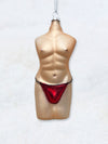 Christmas Decoration - Male Thong Torso