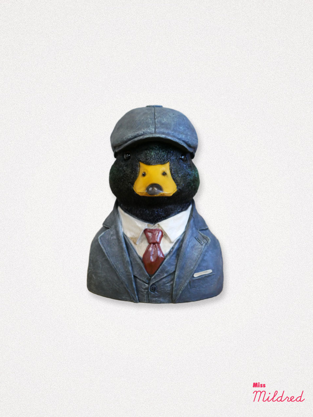 Mallard Duck Bust Statue - 19cm
