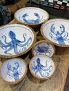 Octopus Wooden Bowl - 11cm