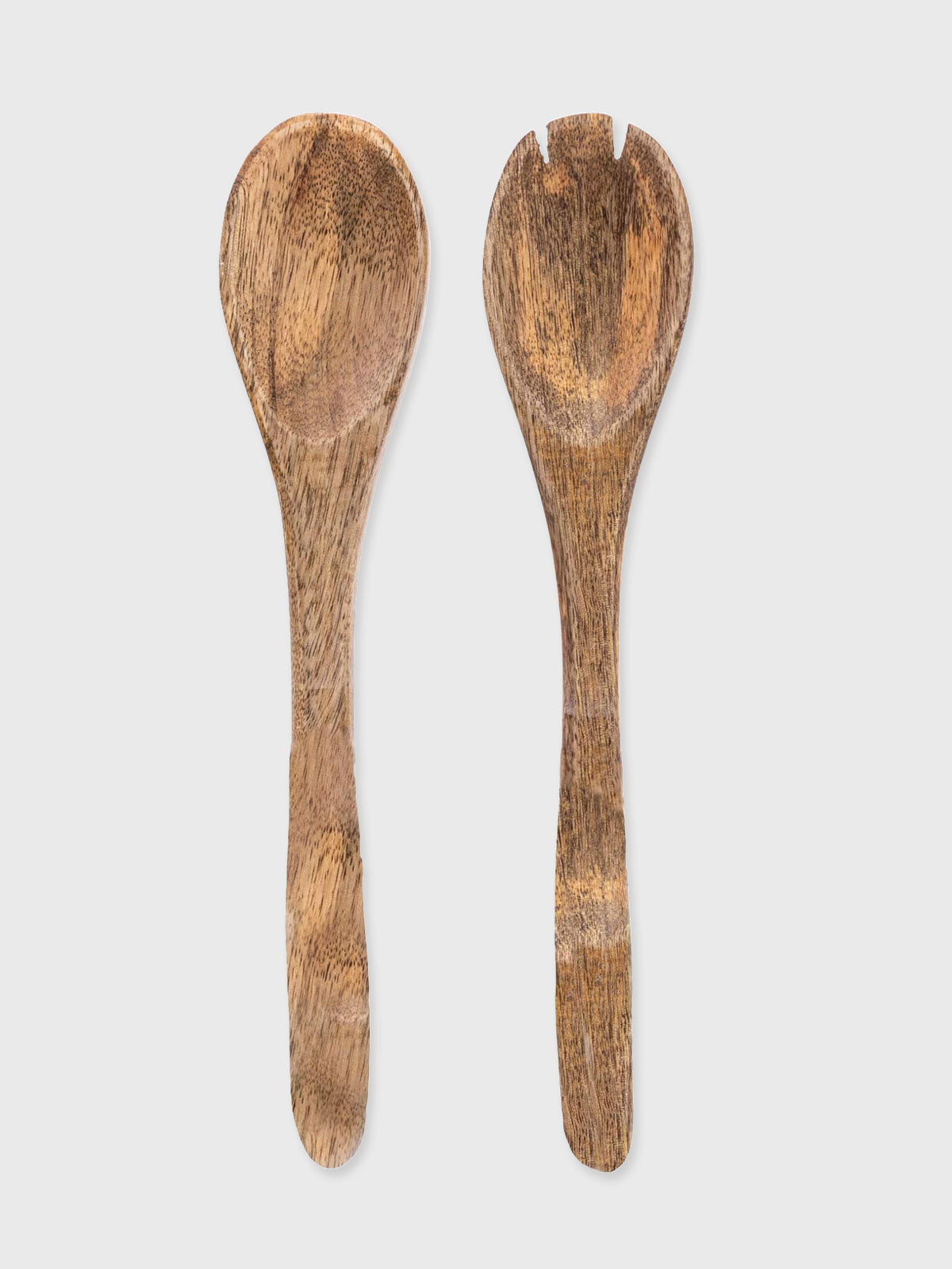 Mango Wood Salad Spoon & Fork Set