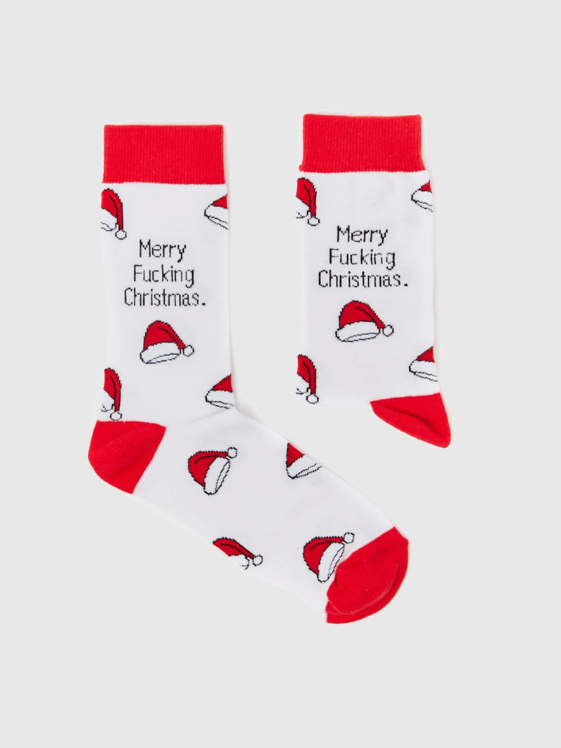 Merry Fucking Christmas Unisex Socks