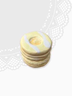 Ceramic Trinket Box - Yellow Party Ring