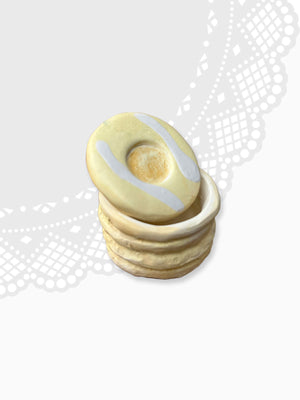 Ceramic Trinket Box - Yellow Party Ring