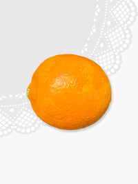 Pottery Decorative Orange