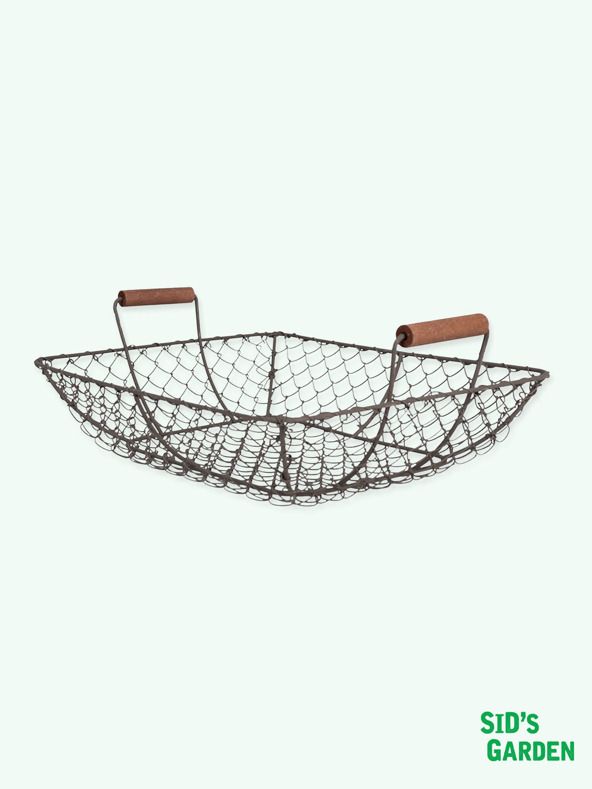 Iron Wire Trug Rectangular Basket