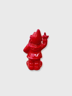 Naughty Finger Gnome 10cm - Red