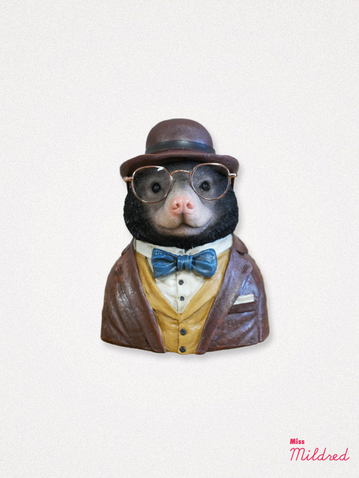 Mole Bust Statue - 18cm