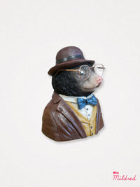 Mole Bust Statue - 18cm