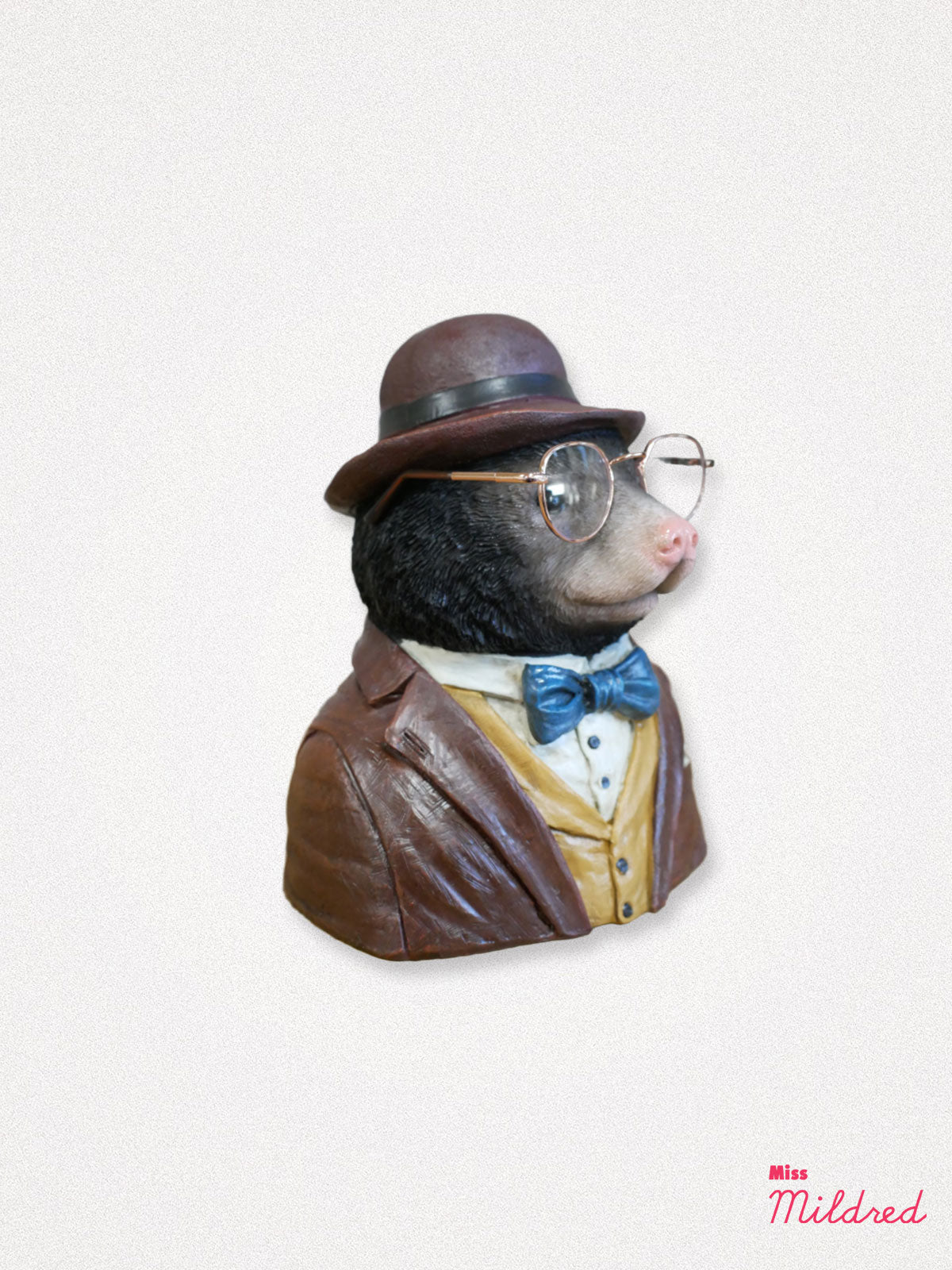 Mole Bust Statue - 18cm