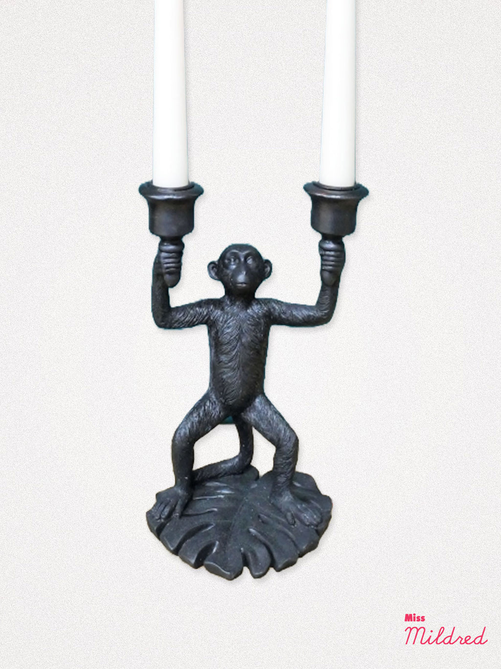 Monkey Candlestick Holder