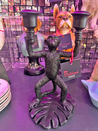 Monkey Candlestick Holder