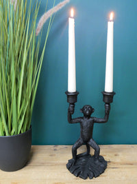 Monkey Candlestick Holder