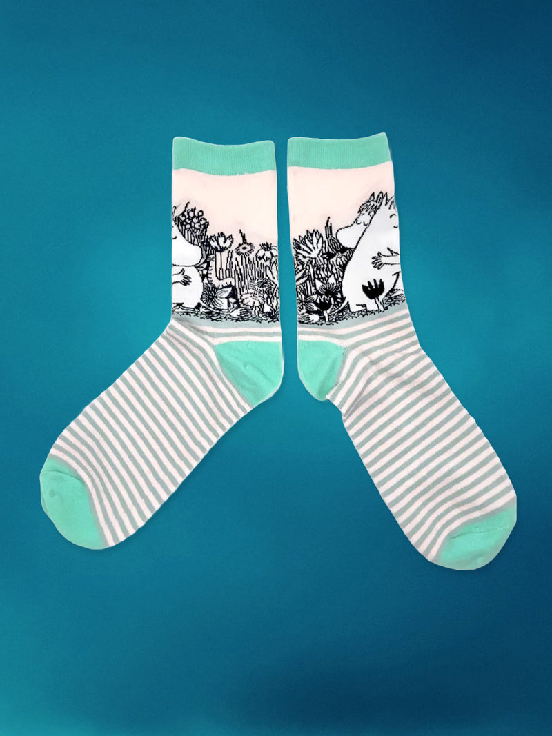 Moomins Cotton Ladies Socks - Love