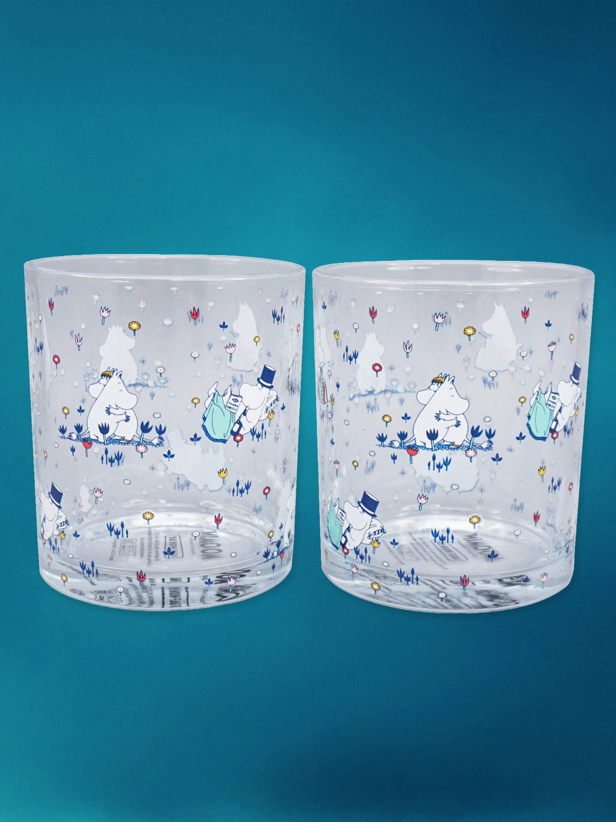 Moomins Glass Tumblers - Set of 2