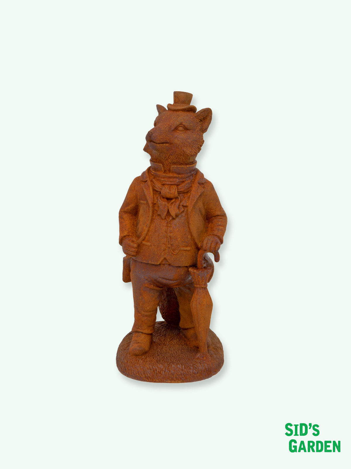 Mr Fox Cast Iron Garden Statue
