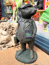 Ratty Rat Willows Garden Statue