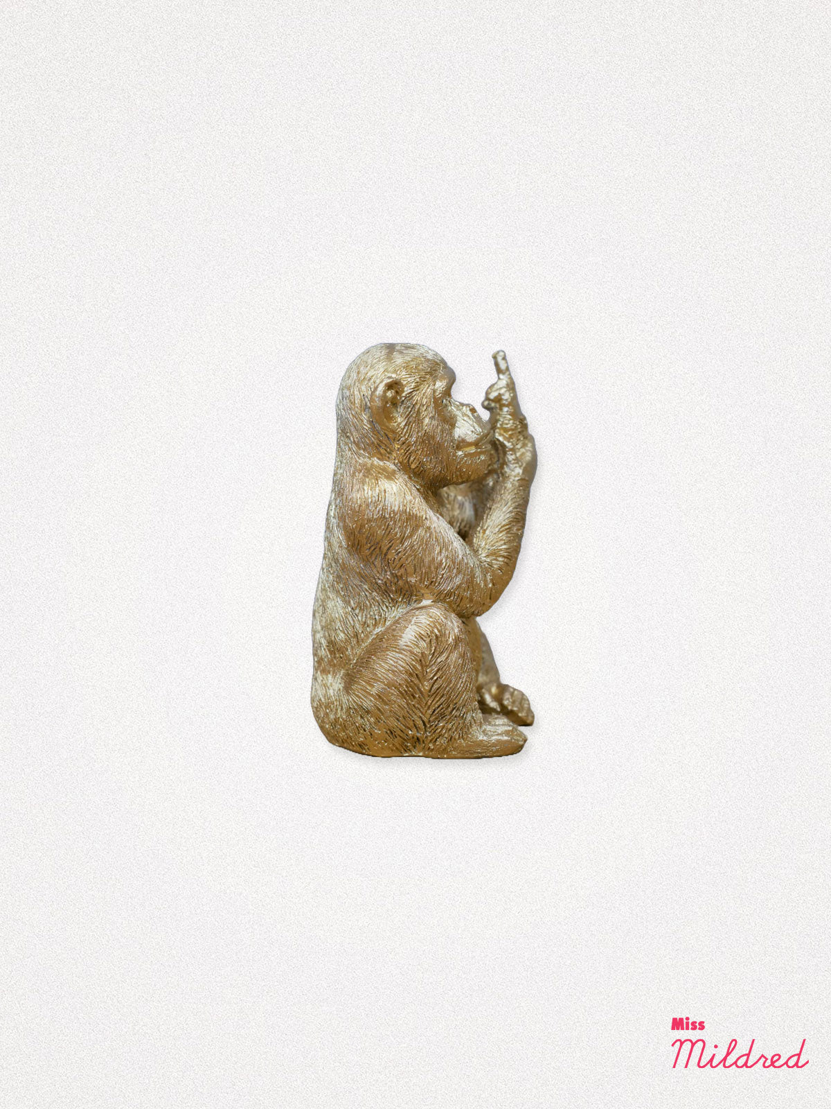 Up Yours Finger Monkey - Gold