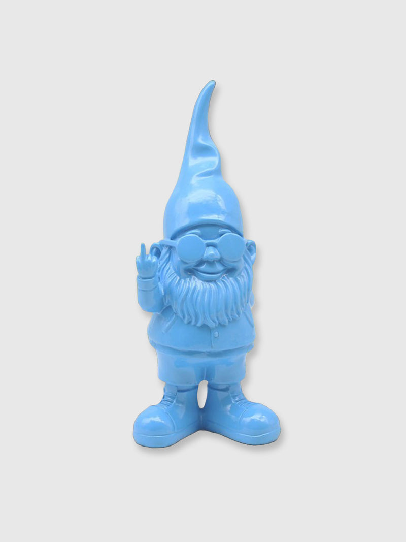 Naughty Finger Cool Gnome 20cm - Blue