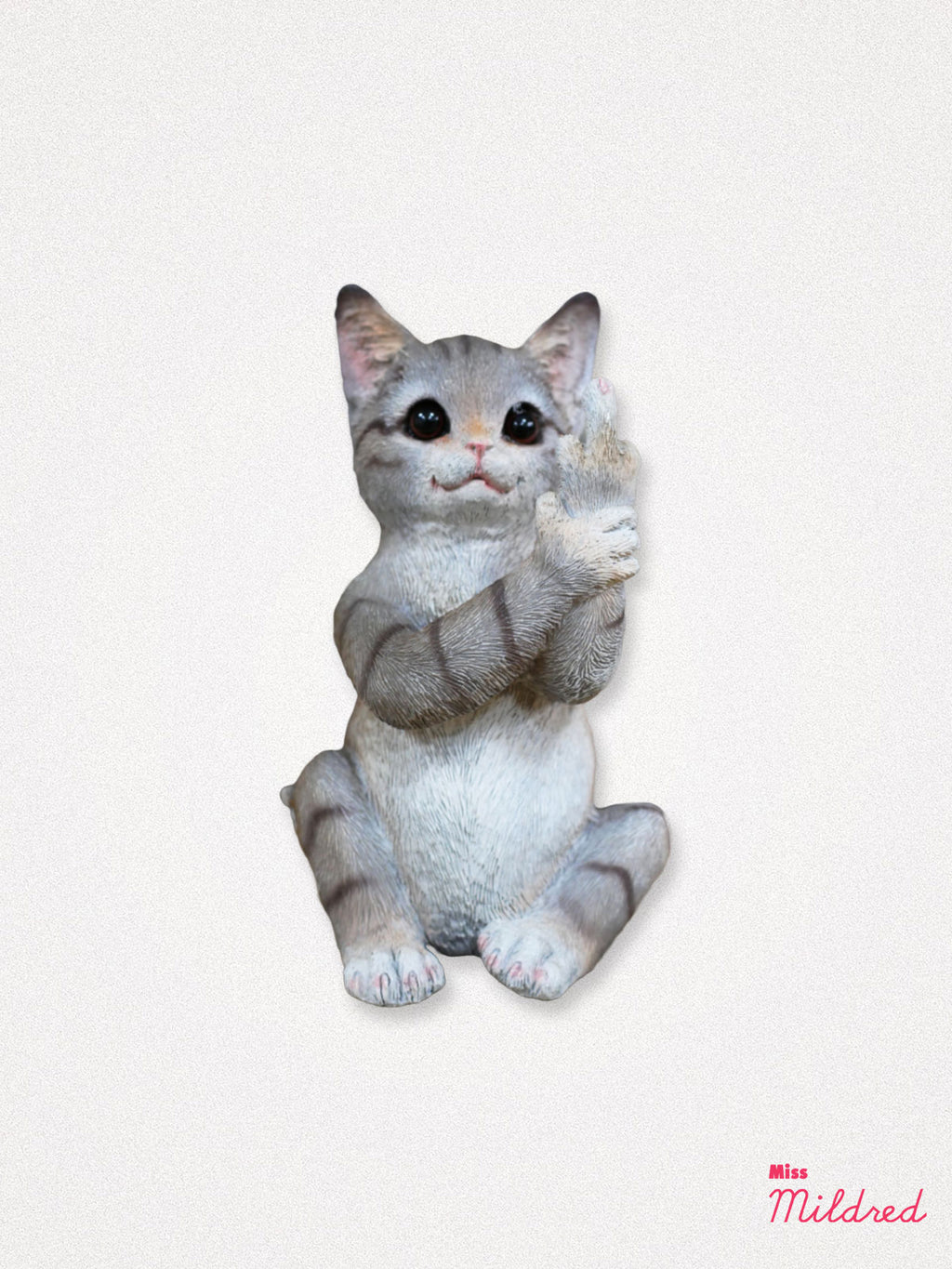 Up Yours Finger Cat