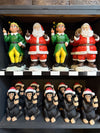 Up Yours Finger Christmas Monkey