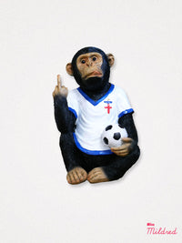 Up Yours Finger Monkey England Football Top - Medium