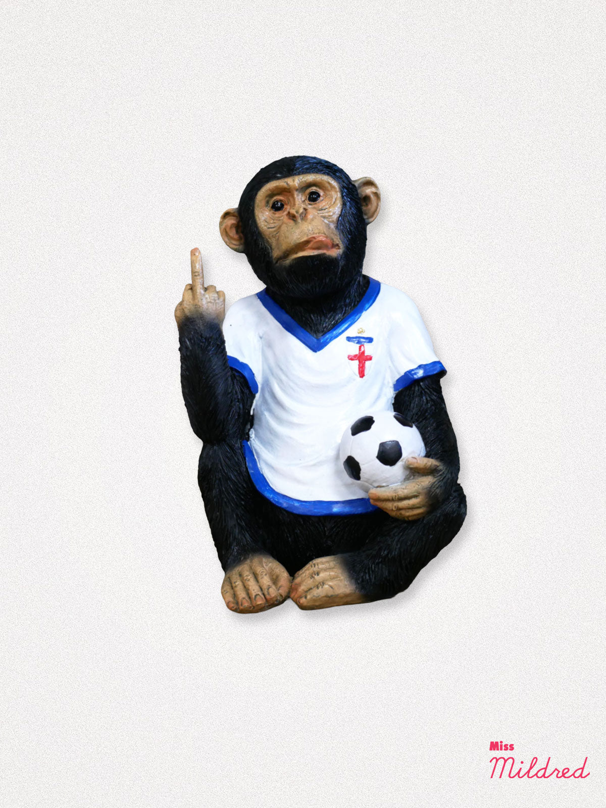 Up Yours Finger Monkey England Football Top - Medium