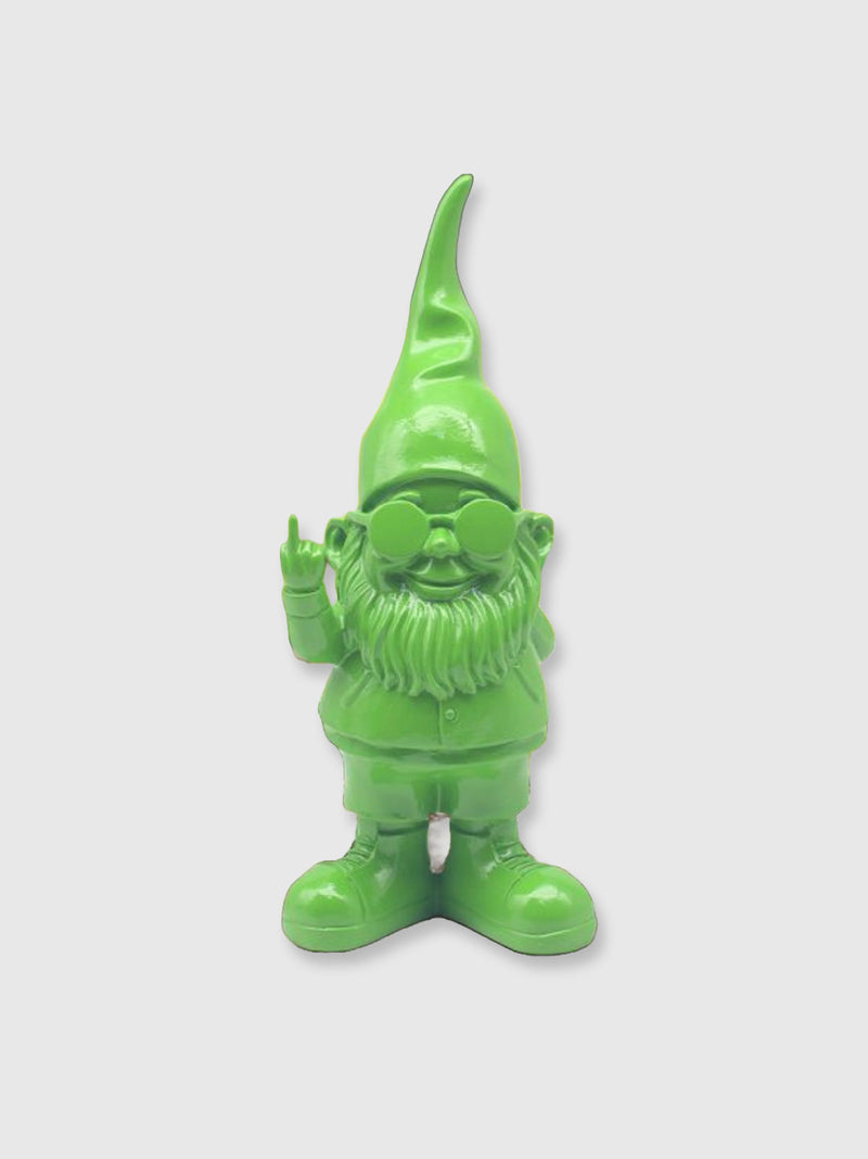 Naughty Finger Cool Gnome 20cm - Green