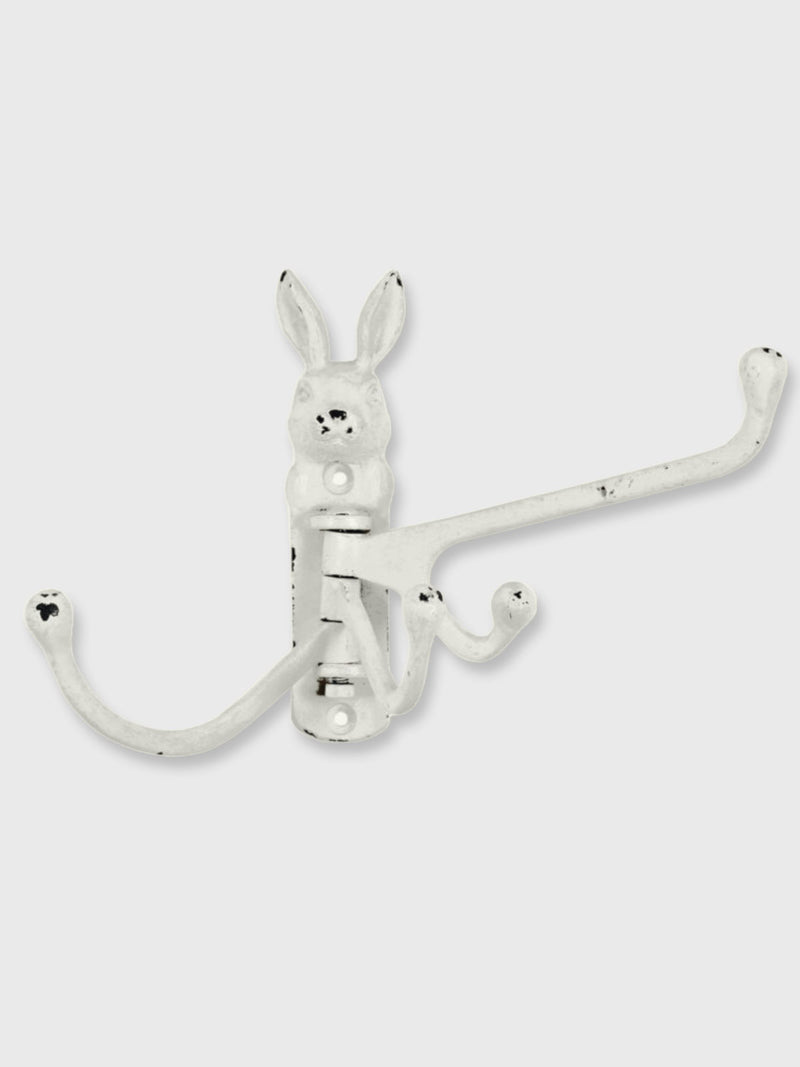 Metal Rabbit Multi Hook - Off White