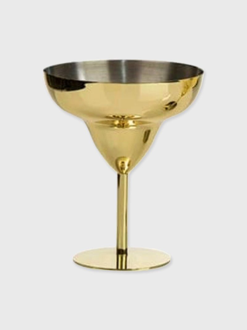 Margarita Coupe Glass - Gold Colour