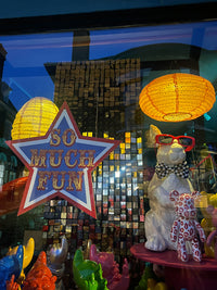 Outdoor Solar Garden Lantern - Orange