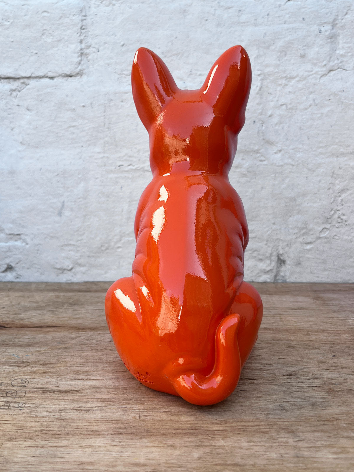 French Bulldog Statue 20cm - Orange