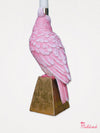 Cockatoo Parrot Bird Candlestick Holder - Pink