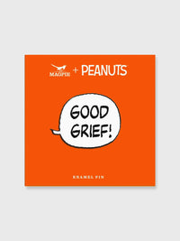 Peanuts Enamel Pin Badge - Good Grief!