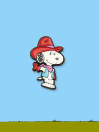 Peanuts Enamel Pin Badge - Howdy Cowboy