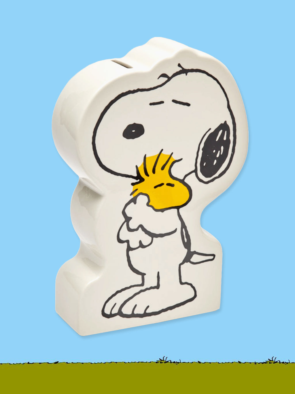 Peanuts Large Ceramic Money Box - Snoopy