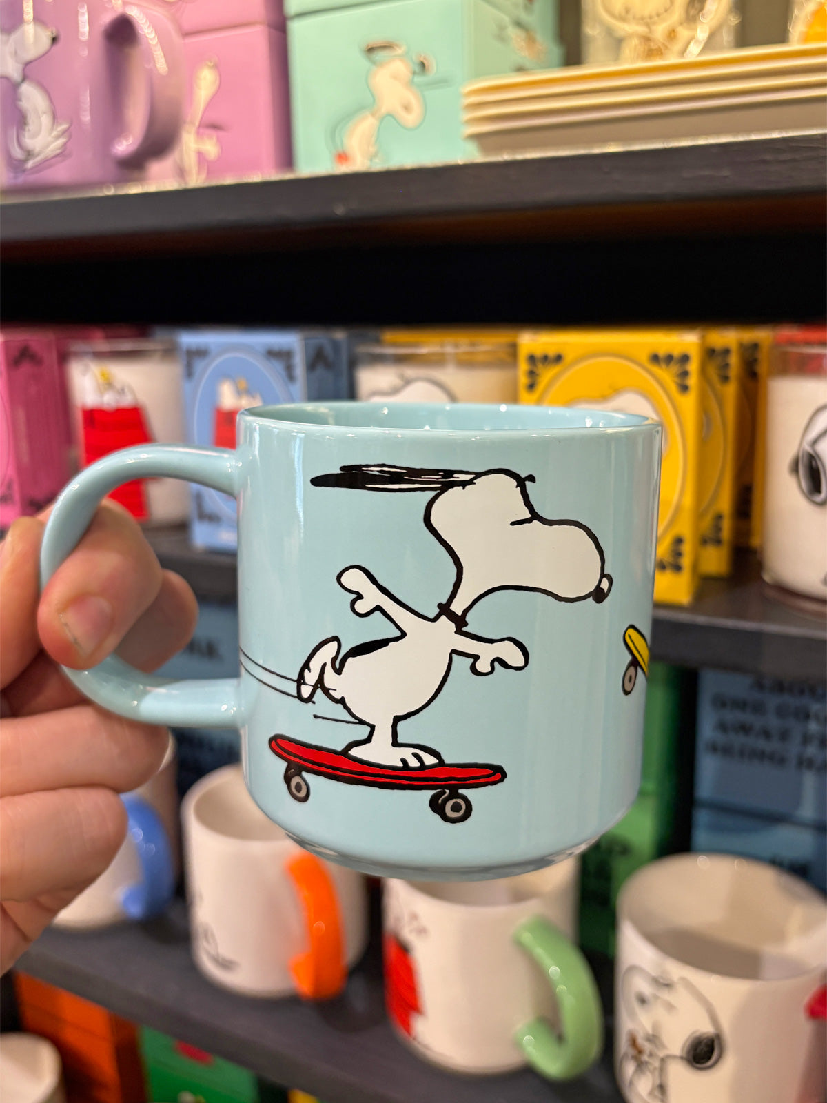 Peanuts Ceramic Mug - Skateboard