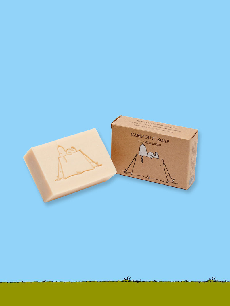 Peanuts Snoopy Camp Out Soap - Elemi & Moss