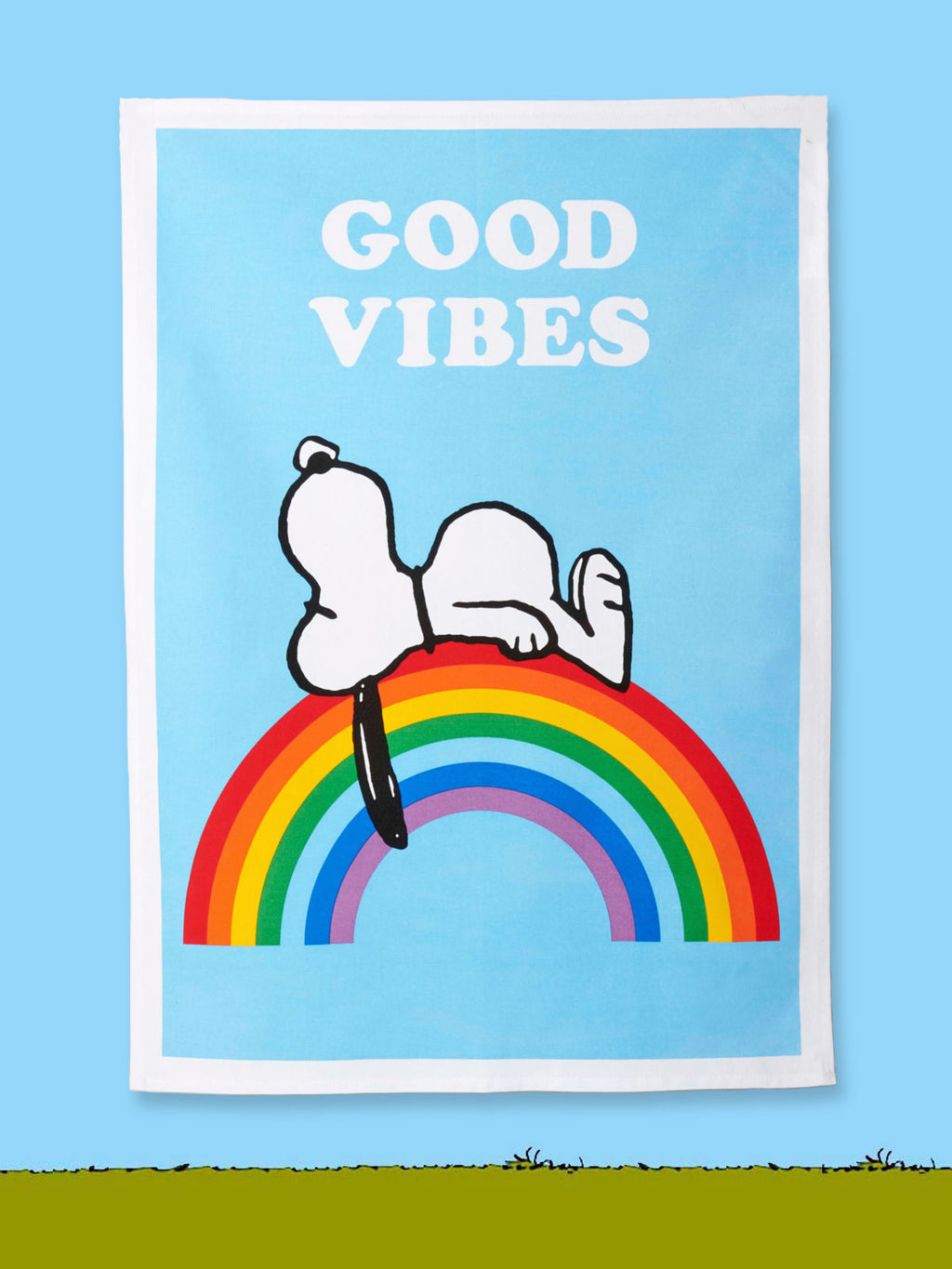 Peanuts Tea Towel - Good Vibes