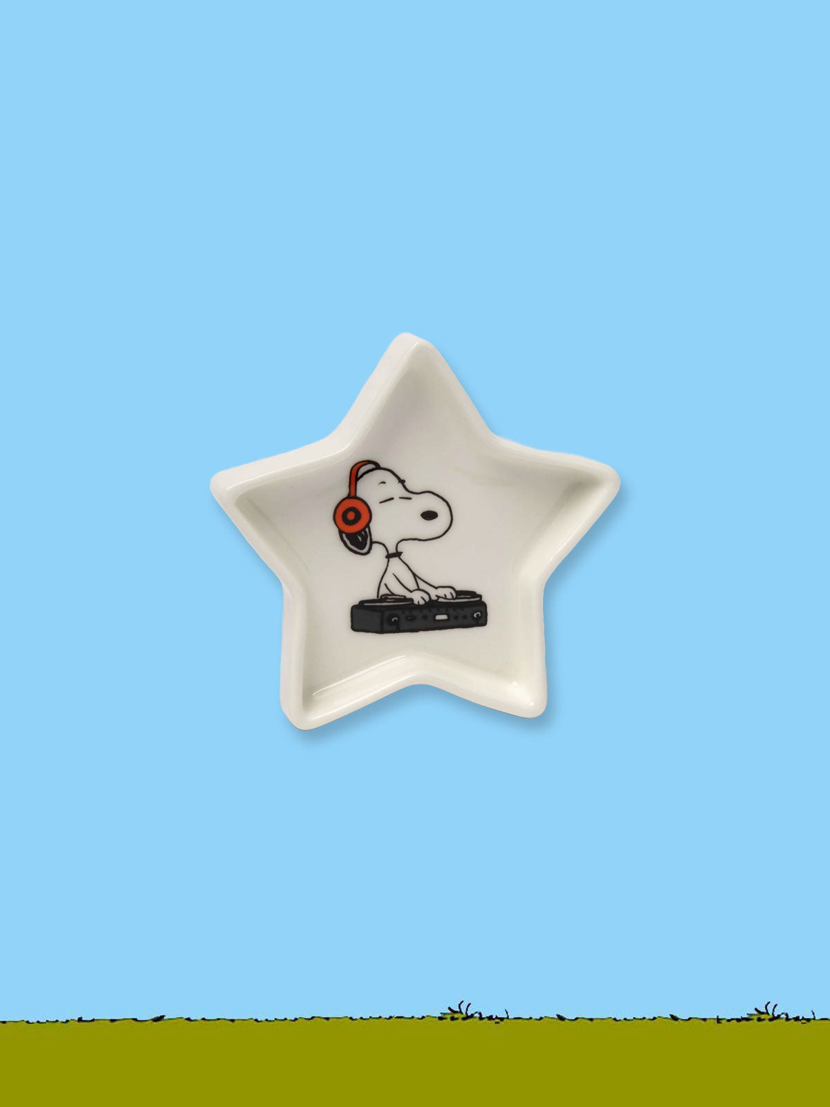 磁器製ピーナッツ交響楽団SNOOPY & HIS FRIENDS 18体 Peanuts Trinket Tray - Snoopy DJ – Lola & SiDney