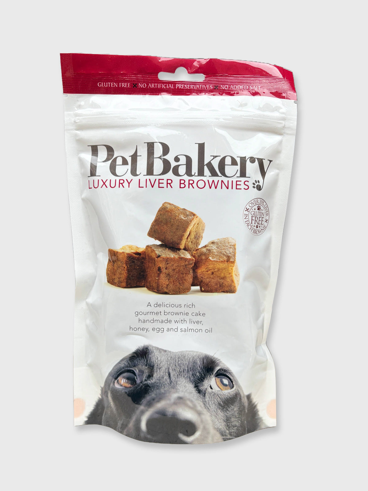 Pet Bakery - Liver Brownies - Luxury Dog Treats - 190g