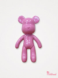Pink Bear Pop Art Statue